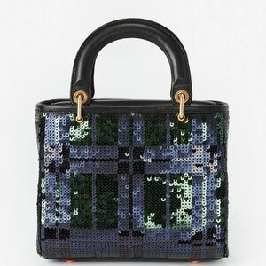 J. McLaughlin | Mathilde Sequin Handbag in Black Watch